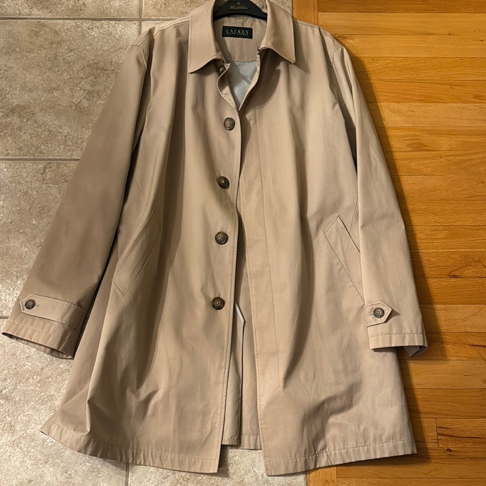 Ralph Lauren Beige Trench Coat Men’s